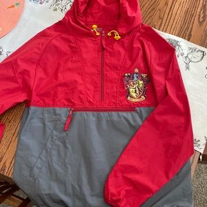 Wizarding World Gryffindor packable Rain Jacket